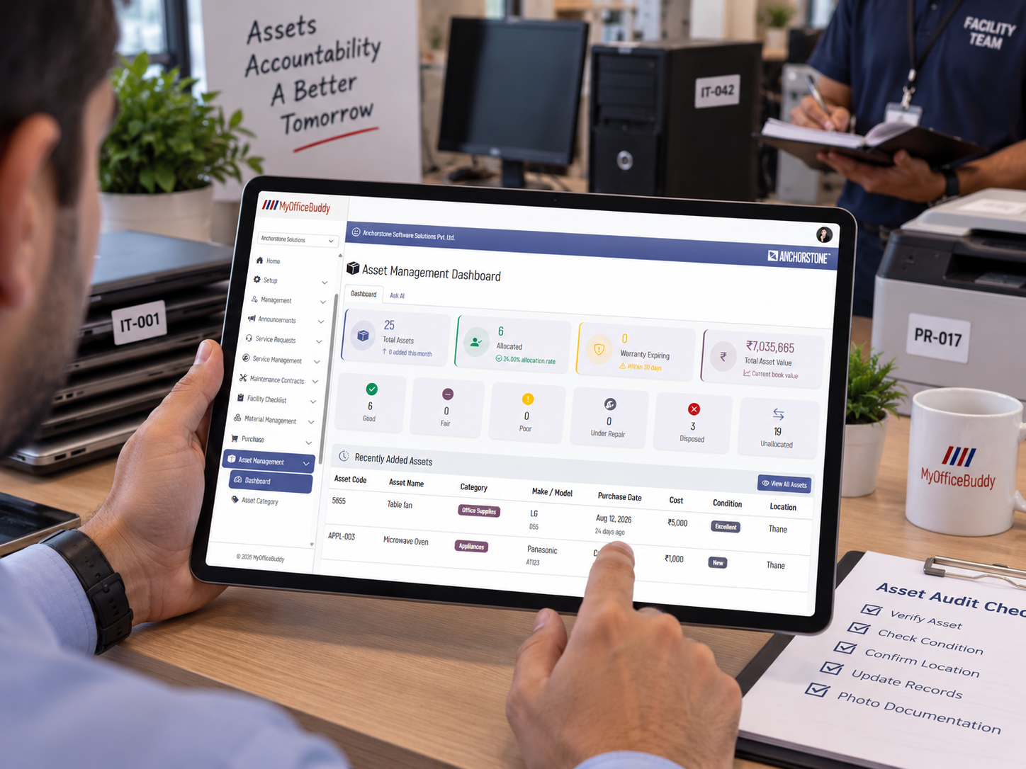 Asset Management - MyOfficeBuddy
